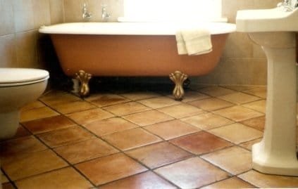 tiling bathrooms
